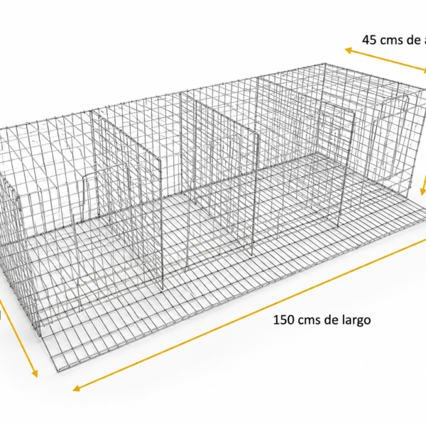 Jaula para gallina de postura De 4 nidos