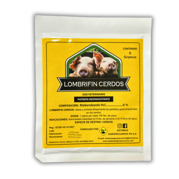 Lombrifin cerdo