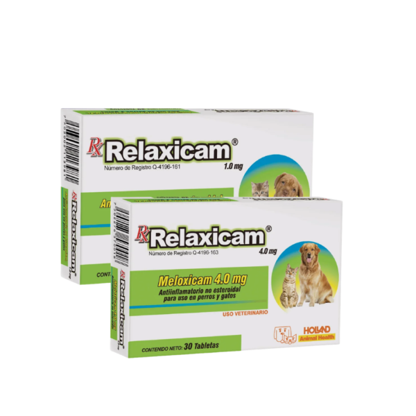 Rx Relaxicam Tabletas1, 2.5 y 4mg