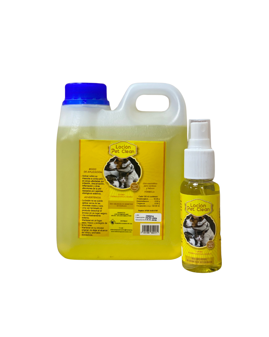 Loción Pet Clean