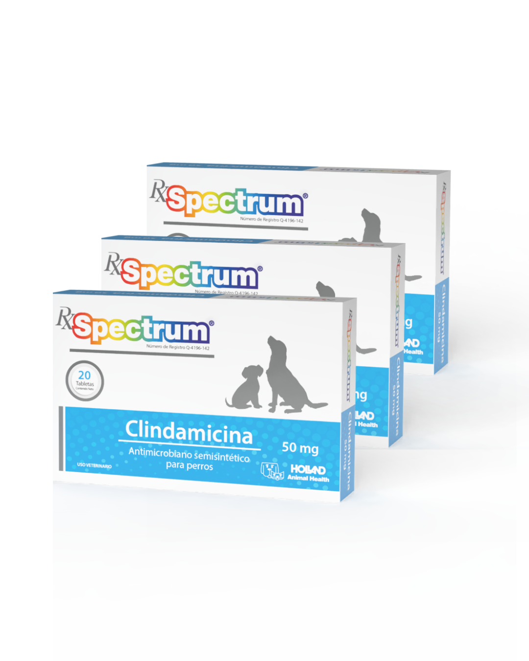 Rx Spectrum Clindamicina Tabletas