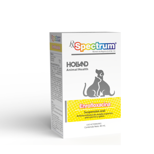 Rx Spectrum Enrofloxacina Suspensión Oral